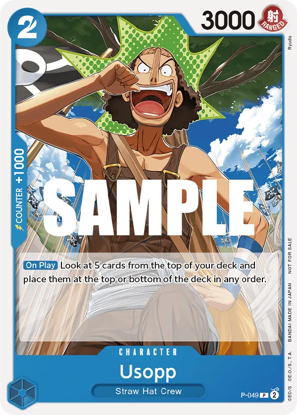 Usopp P-049 Alternate Art