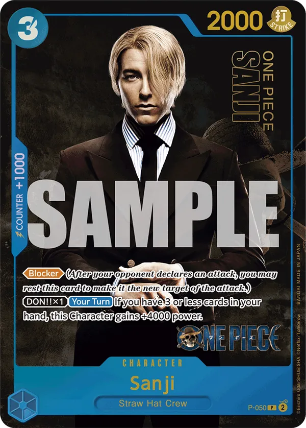 Sanji P-050 Alternate Art