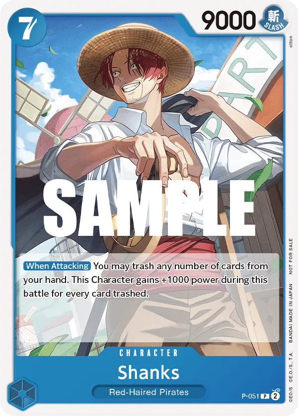 Shanks P-051 Alternate Art