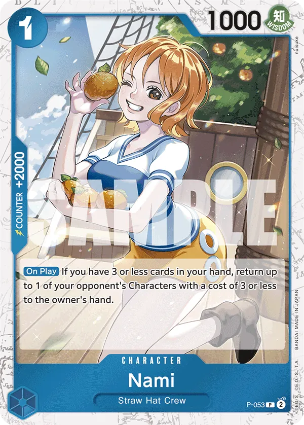 Nami P-053 Pirate Foil