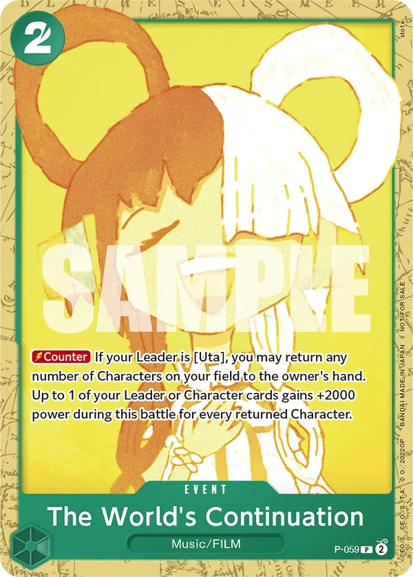 The World's Continuation P-059 Alternate Art