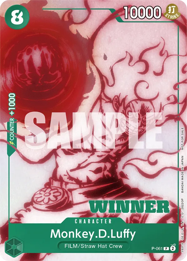 Monkey.D.Luffy P-061 Full Art