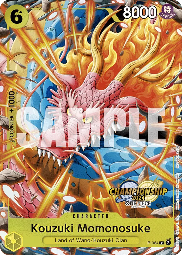 Kouzuki Momonosuke P-064 Alternate Art