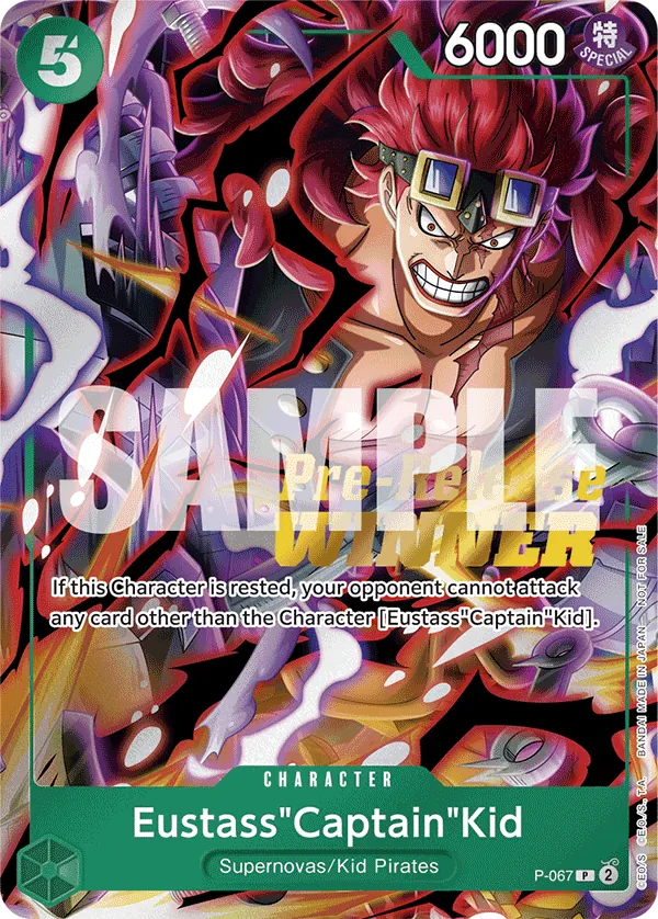 Eustass"Captain"Kid P-067 Full Art