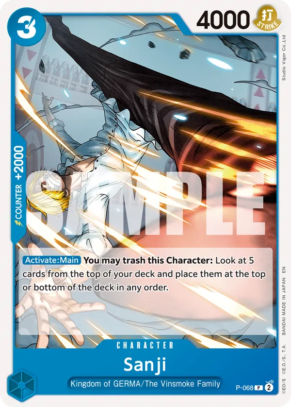 Sanji P-068 Alternate Art