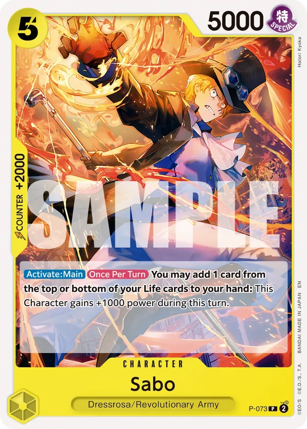 Sabo P-073 Alternate Art