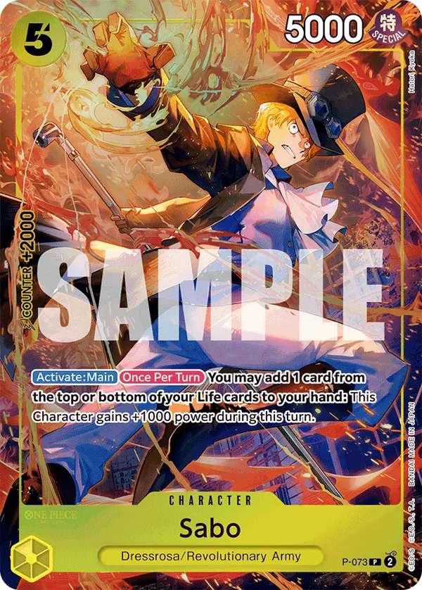 Sabo P-073 Alternate Art