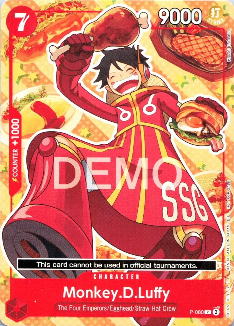 Monkey.D.Luffy P-080 Normal