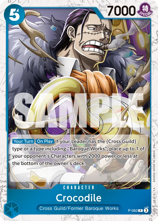 Crocodile P-082 Pirate Foil