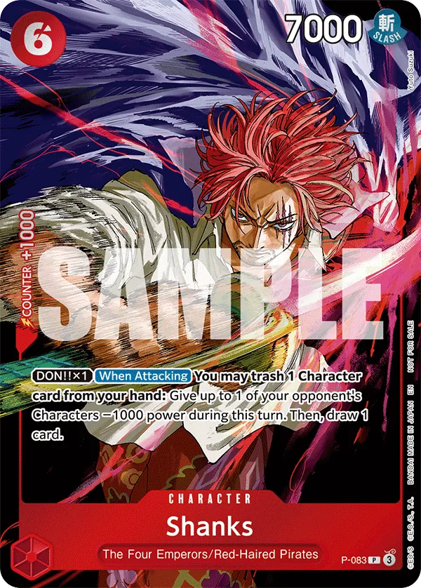 Shanks P-083 Alternate Art