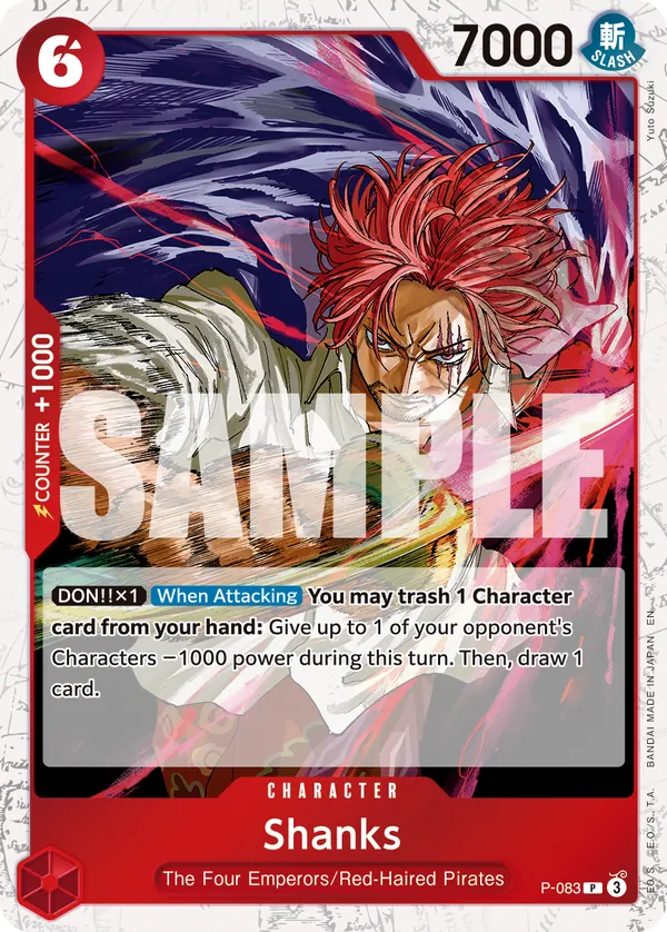 Shanks P-083 Pirate Foil