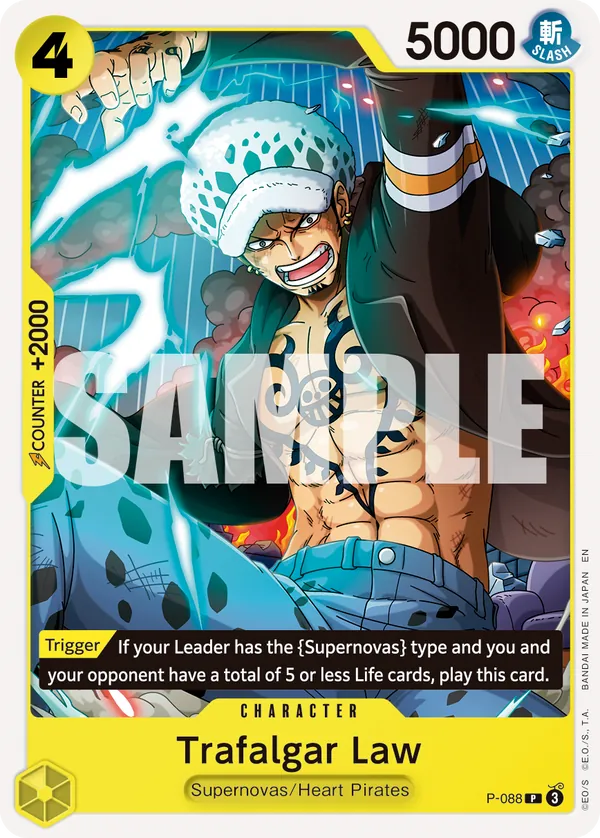 Trafalgar Law P-088 Alternate Art