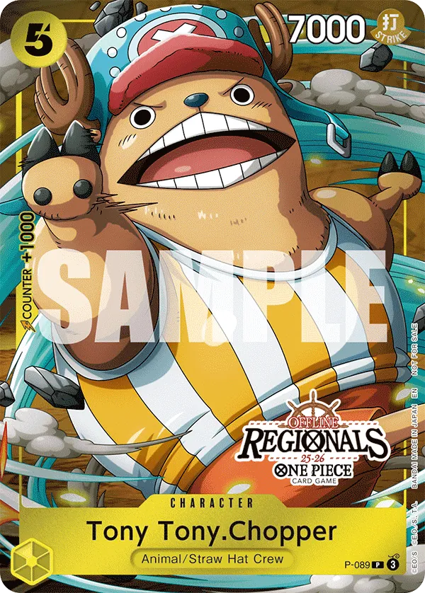 Tony Tony.Chopper P-089 Alternate Art