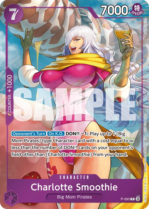 Charlotte Smoothie P-090 Alternate Art