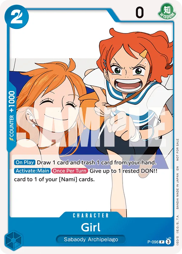 Girl P-096 Alternate Art