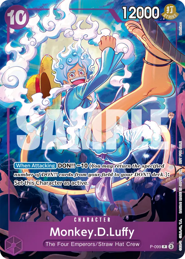Monkey.D.Luffy P-099 Alternate Art