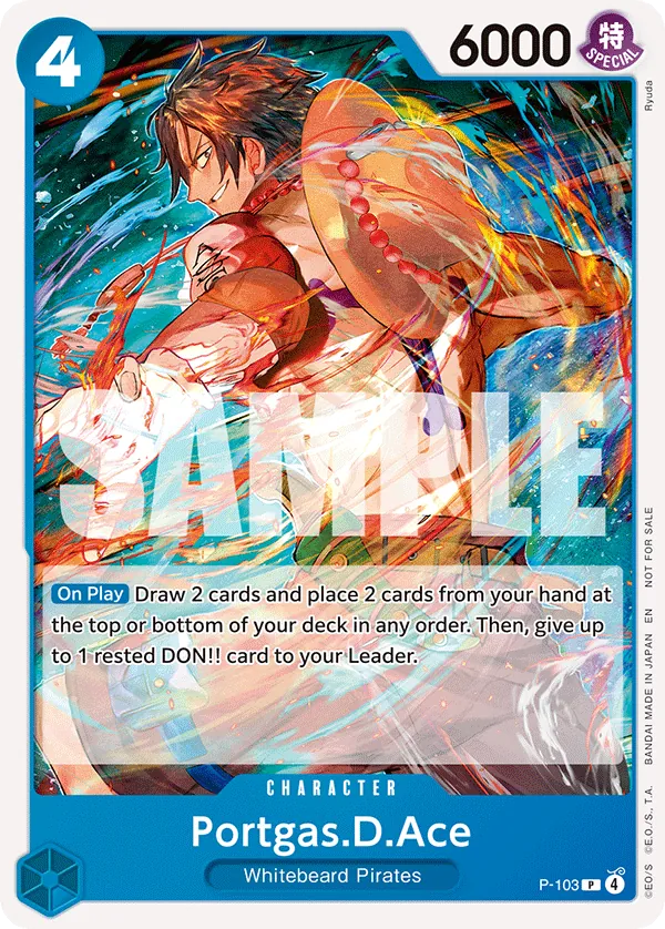 Portgas.D.Ace P-103 Alternate Art