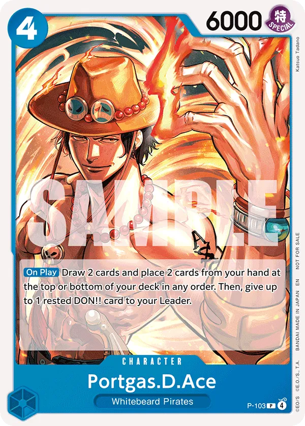 Portgas.D.Ace P-103 Alternate Art