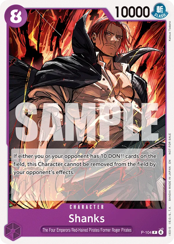 Shanks P-104 Alternate Art