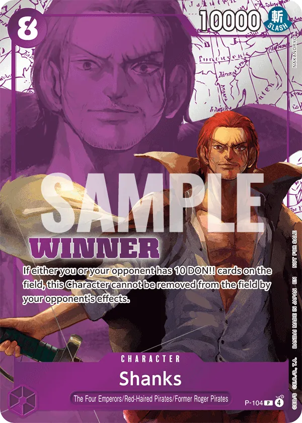 Shanks P-104 Full Art