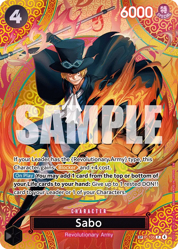 Sabo P-105 Alternate Art