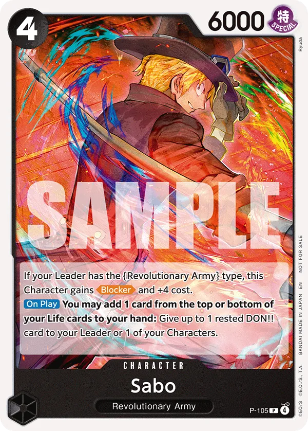 Sabo P-105 Alternate Art
