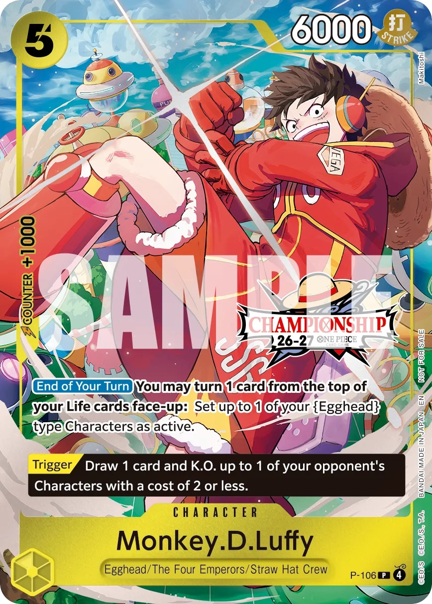 Monkey.D.Luffy P-106 Normal