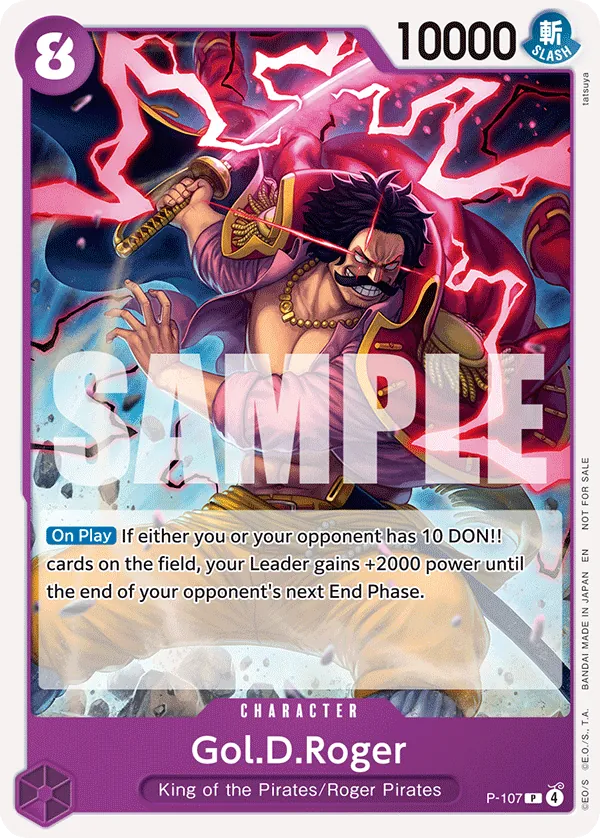 Gol.D.Roger P-107 Alternate Art