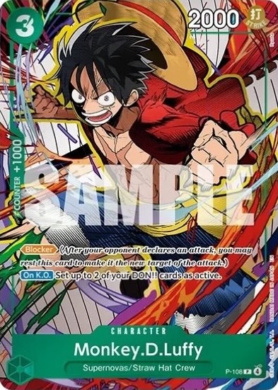 Monkey.D.Luffy P-108 Normal