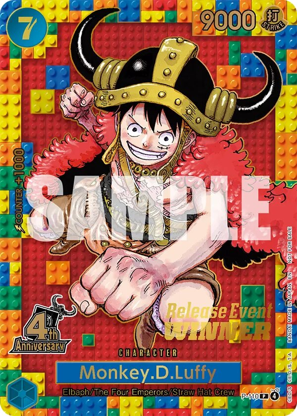 Monkey.D.Luffy P-110 Normal