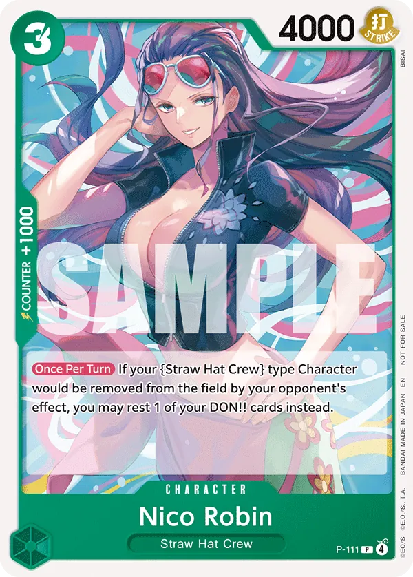 Nico Robin P-111 Alternate Art