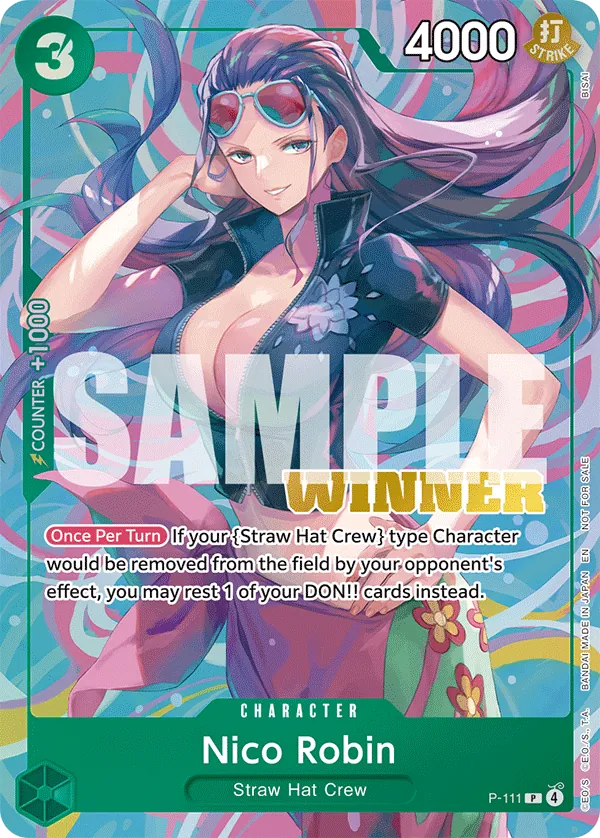 Nico Robin P-111 Full Art