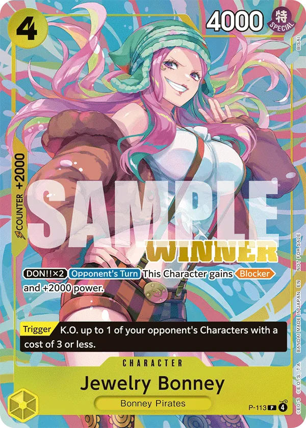 Jewelry Bonney P-113 Full Art