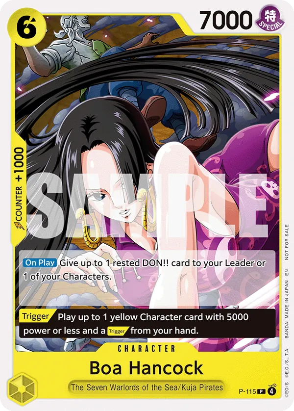 Boa Hancock P-115 Alternate Art