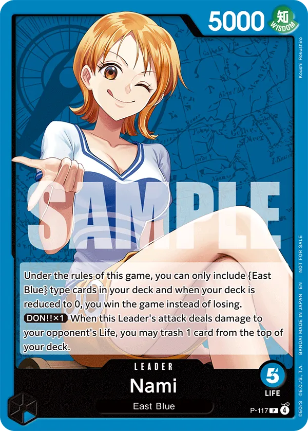 Nami P-117 Alternate Art