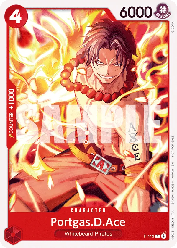 Portgas.D.Ace P-119 Alternate Art