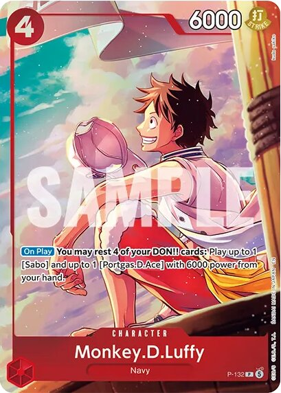 Monkey.D.Luffy P-132 Normal