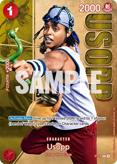 Usopp P-136 Alternate Art