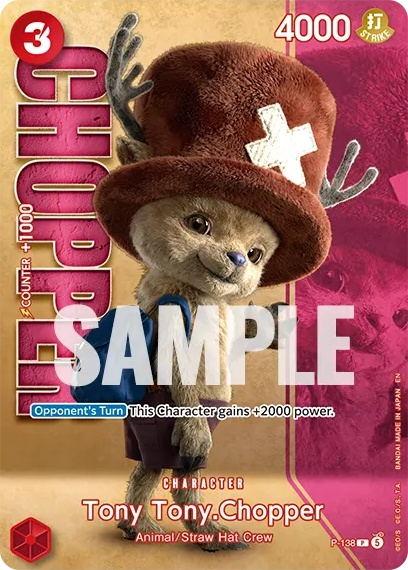 Tony Tony.Chopper P-138 Alternate Art