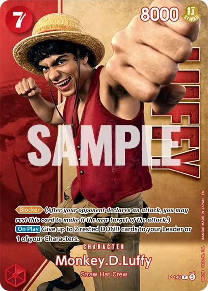 Monkey.D.Luffy P-140 Alternate Art