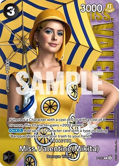 Miss.Valentine(Mikita) P-147 Alternate Art