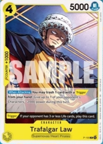 Trafalgar Law P-155 Alternate Art
