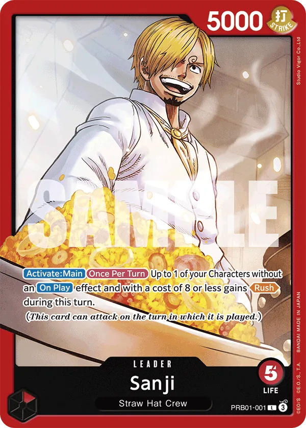 Sanji PRB01-001 Normal