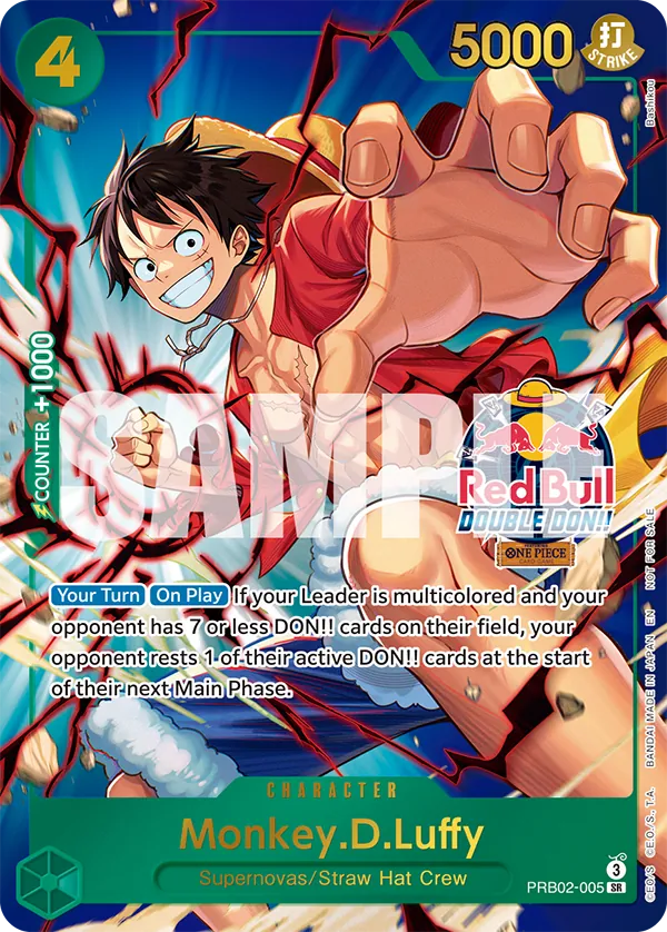 Monkey.D.Luffy PRB02-005 Full Art