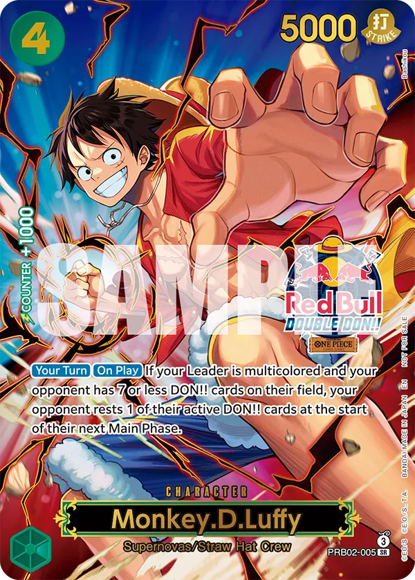 Monkey.D.Luffy PRB02-005 Full Art