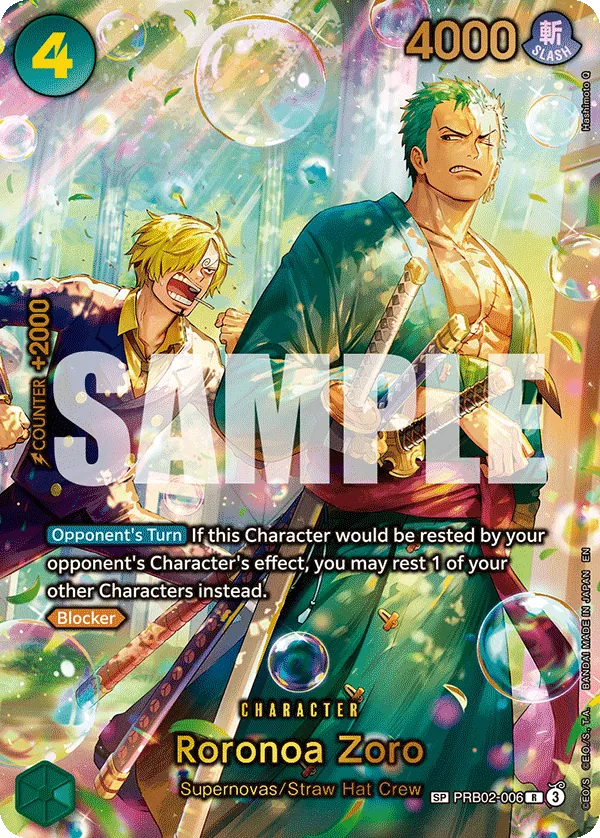 Roronoa Zoro PRB02-006