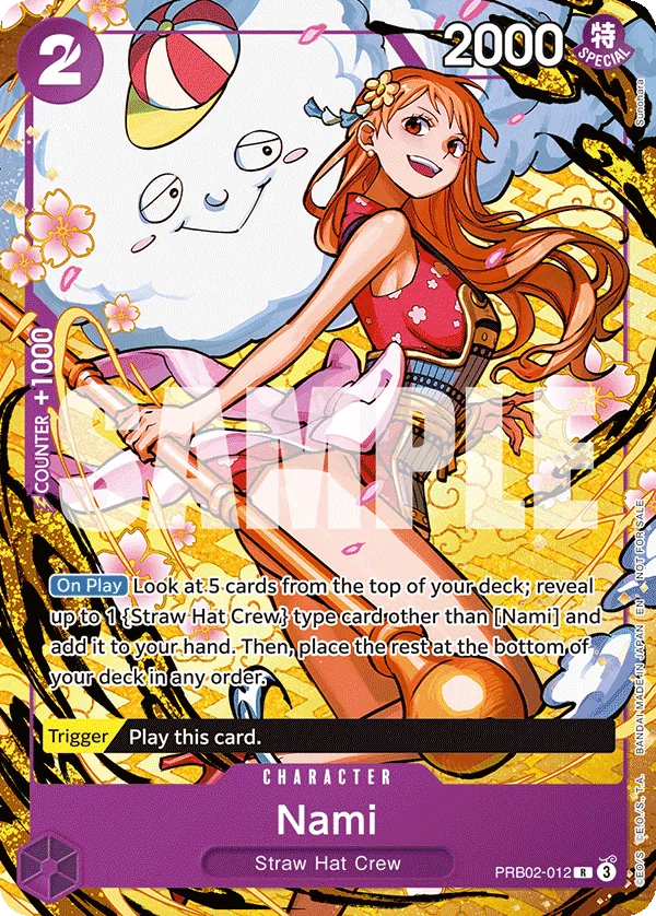 Nami PRB02-012 · Full Art