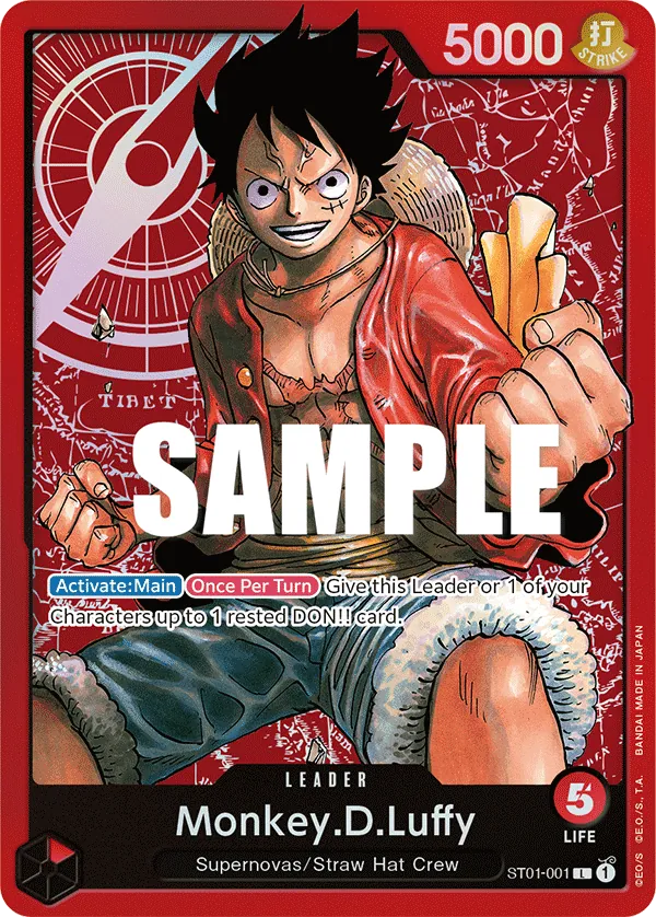 Monkey.D.Luffy ST01-001 Normal