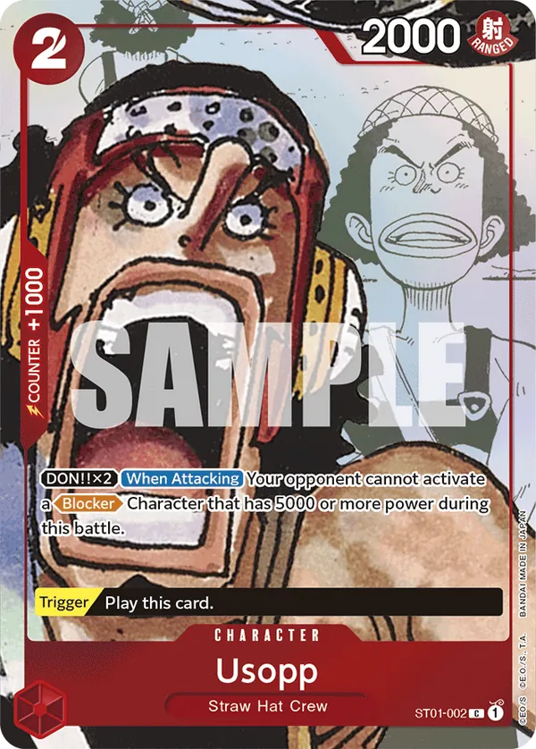 Usopp ST01-002 Alternate Art