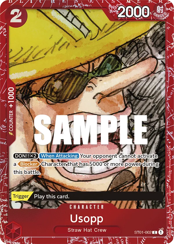 Usopp ST01-002 Alternate Art